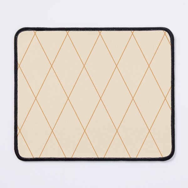 Item preview, Soft Orange Diamond Lines on Beige designed and sold by Art in My Loft.