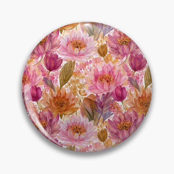 Item preview, Lush Lotus  - Retro Flower Floral - Valentine Gifts For women designed and sold by RoyalStarsPatts.