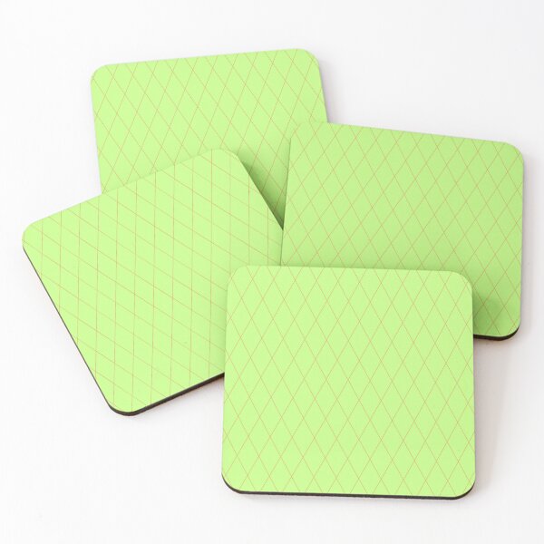 Item preview, Soft Orange Diamond Lines on Chartreuse designed and sold by Art in My Loft.