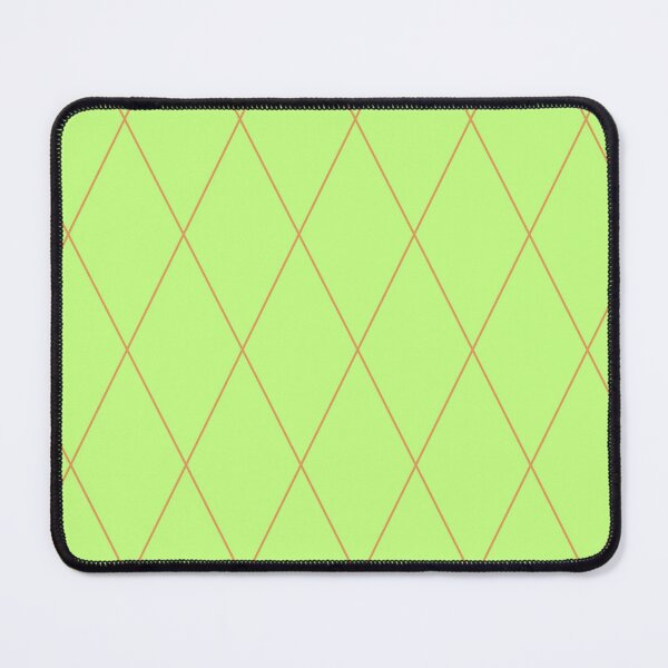 Item preview, Soft Orange Diamond Lines on Chartreuse designed and sold by Art in My Loft.