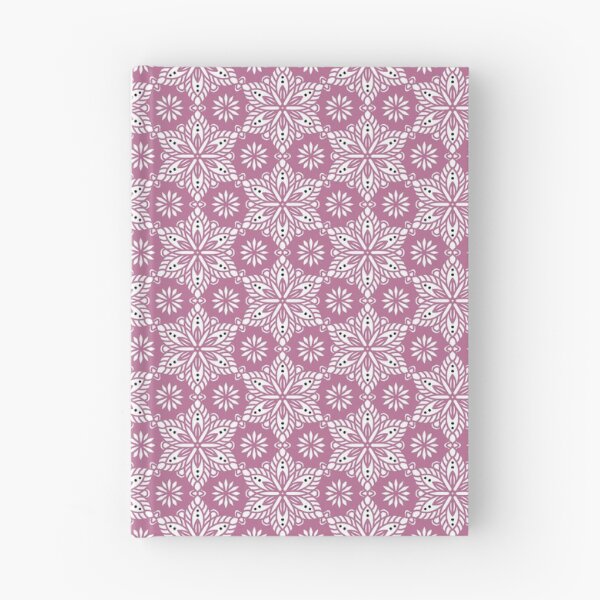 Item preview, Intricate Purple and White Floral Tessellation Pattern designed and sold by Sasitee.