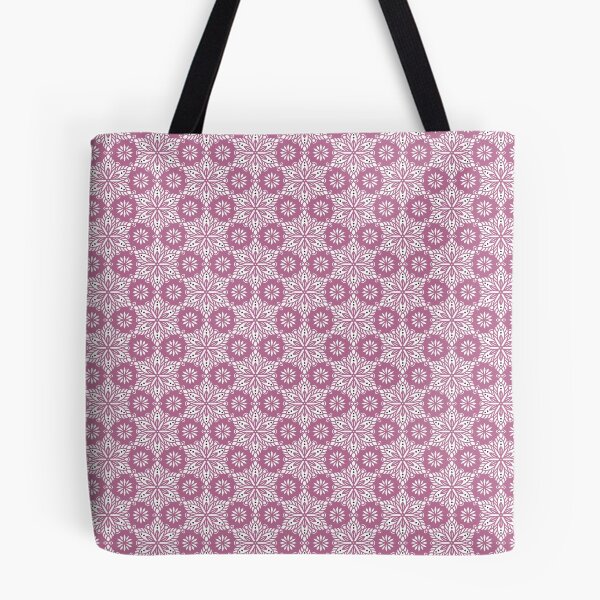 Item preview, Intricate Purple and White Floral Tessellation Pattern designed and sold by Sasitee.