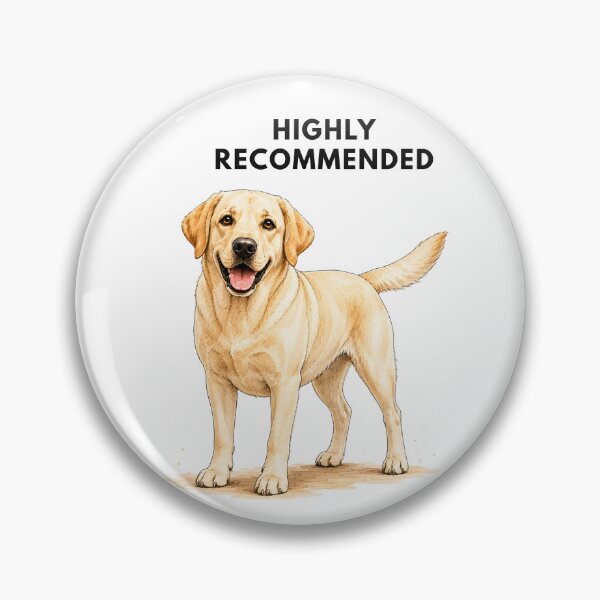 Item preview, Highly Recommended Labrador Retriever | Happy Lab Watercolor Gift designed and sold by PAPIRO SIGLO XXI.