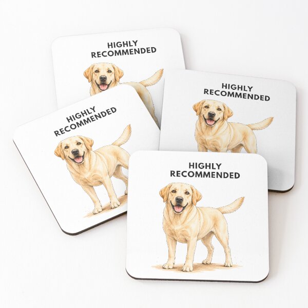 Item preview, Highly Recommended Labrador Retriever | Happy Lab Watercolor Gift designed and sold by PAPIRO SIGLO XXI.