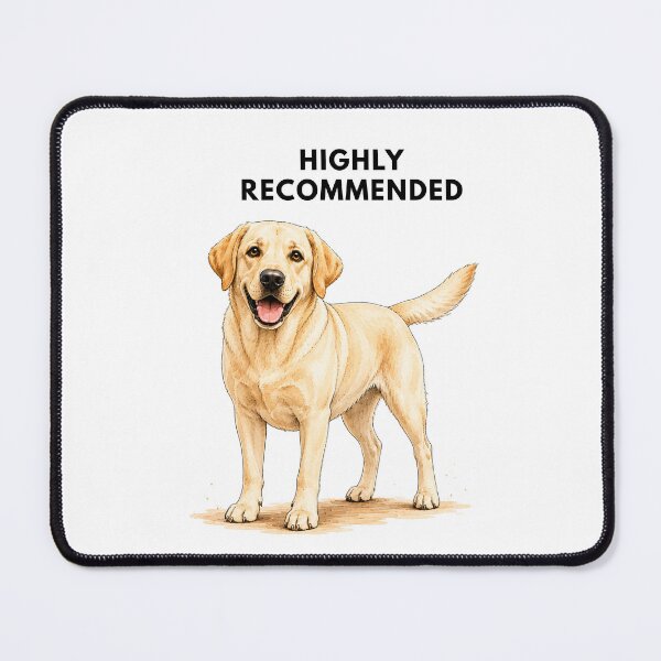 Item preview, Highly Recommended Labrador Retriever | Happy Lab Watercolor Gift designed and sold by PAPIRO SIGLO XXI.