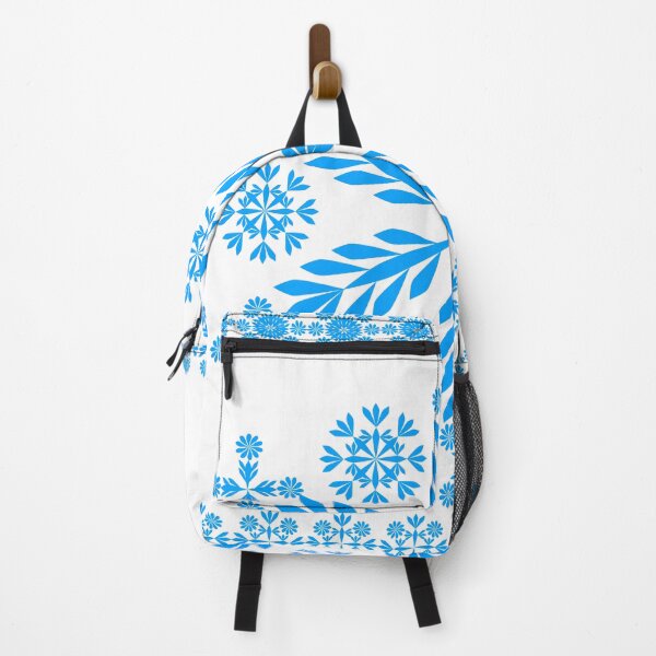 Item preview, Blue Snowflake Floral Ornament Decorative Vector Pattern designed and sold by Ei-Ei.