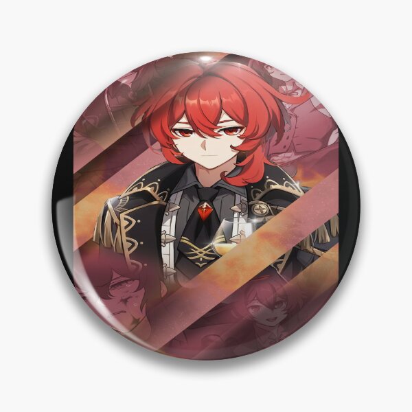 Item preview, Diluc Genshin Impact designed and sold by Inthestardust.