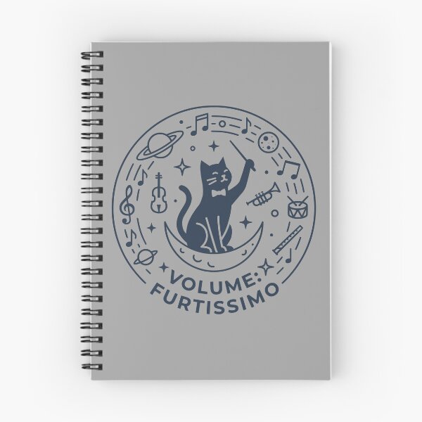 Item preview, Space Cat Cosmic Orchestra Conductor Line Art For Music Lovers designed and sold by roarsomethings.