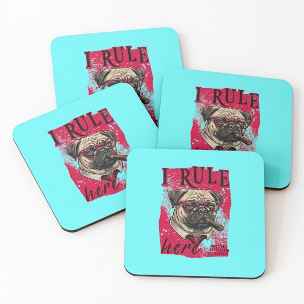 Item preview, Pug Boss Design – Funny Pug with Cigar Mafia Style Gift designed and sold by PixelsPaws.