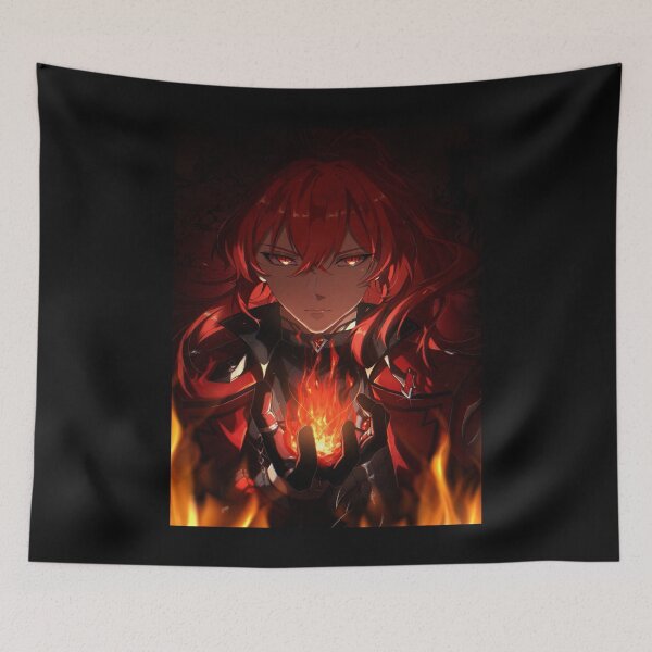 Item preview, Diluc Genshin Impact designed and sold by Inthestardust.