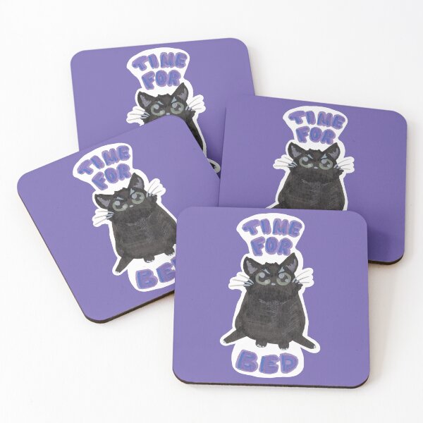 Item preview, Black Cat Go To Bed designed and sold by TheMuseMirage.