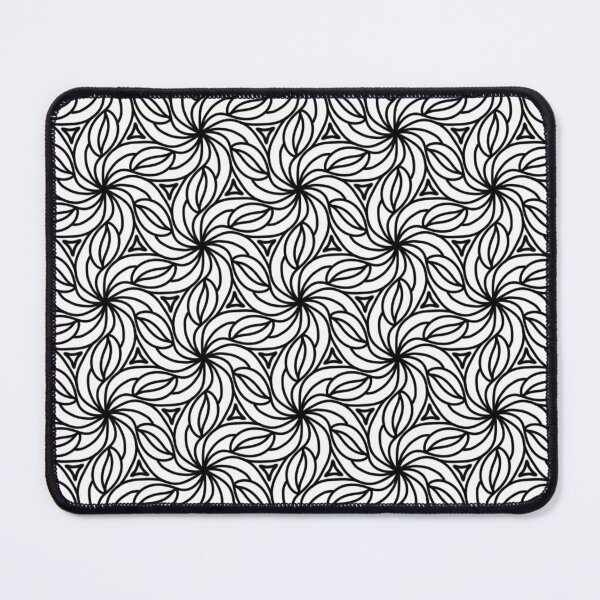 Item preview, Intricate Black and White Swirl Tessellation Pattern designed and sold by Sasitee.