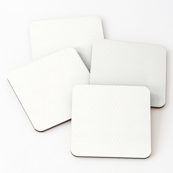 Item preview, Softest Gold Fade Diamond Lines on White designed and sold by Art in My Loft.