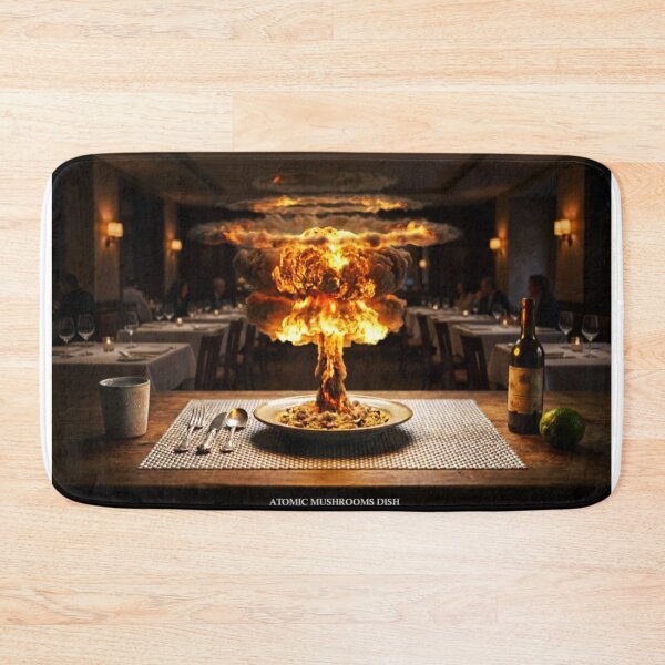 Item preview, Atomic Mushrooms Dish designed and sold by ales-panz.