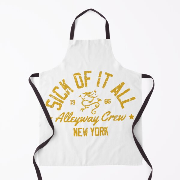 Item preview, Sick Of It All Alleyway Crew New York 1986 Distressed Emblem designed and sold by Phillipsbt.