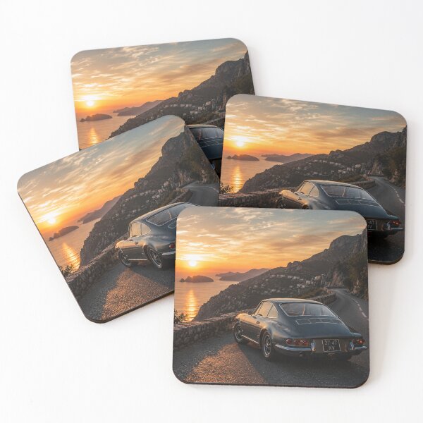 Item preview, Coastal Golden Hour Drive designed and sold by NorthernStatic.
