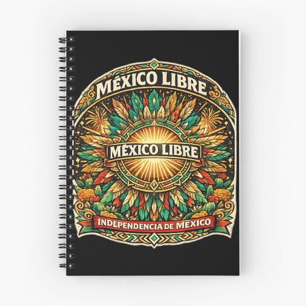 Item preview, México Libre | Independencia de México Vintage Patriotic Sunburst Graphic T-Shirt designed and sold by irfanshikh.