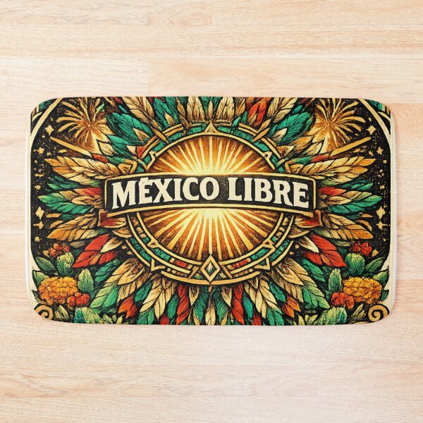 Item preview, México Libre | Independencia de México Vintage Patriotic Sunburst Graphic T-Shirt designed and sold by irfanshikh.
