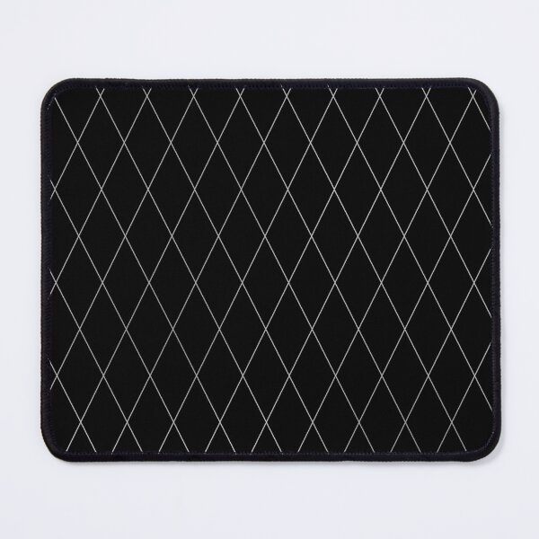 Item preview, Softest Silver Fade Diamond Lines on Black designed and sold by Art in My Loft.