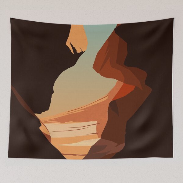 Item preview, Antelope Canyon minimalist artwork designed and sold by Zakaria Azis.