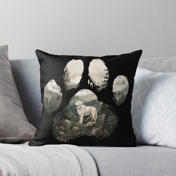 Item preview, Funny Kuvasz Paw Foggy Mountain Tree Mom Dad Kids designed and sold by rafaeltto.