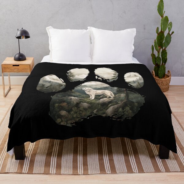 Item preview, Funny Kuvasz Paw Foggy Mountain Tree Mom Dad Kids designed and sold by rafaeltto.