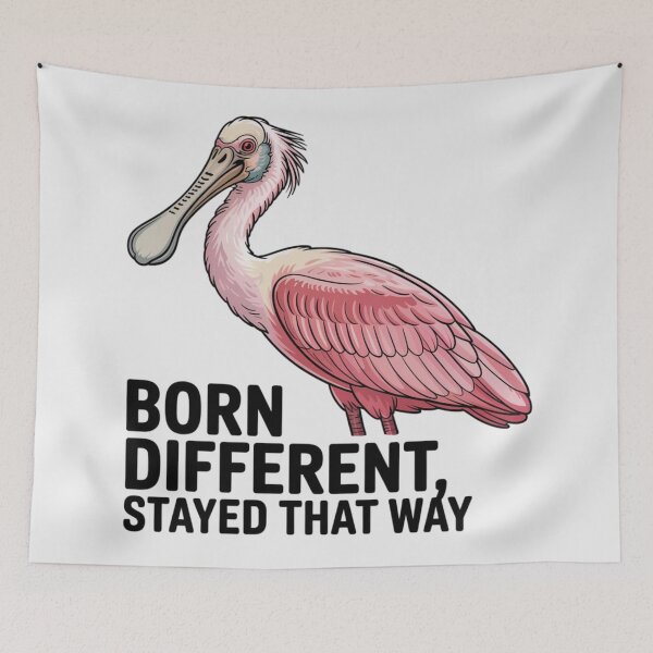 Item preview, Spoonbill - Born Different, Stayed That Way designed and sold by 123ks.