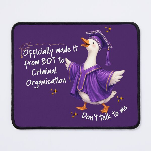 Item preview, Officially Graduated- bts army humor designed and sold by ARMYPLUGCO.
