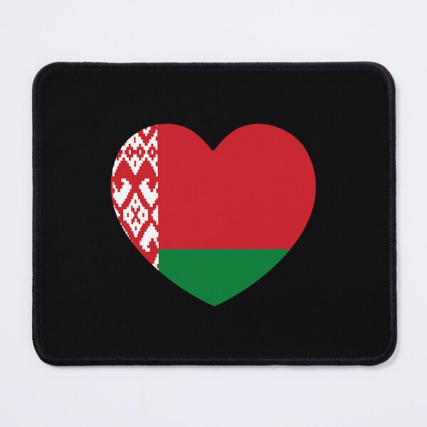 Item preview, Belarus Flag Heart BY designed and sold by shitpostee.