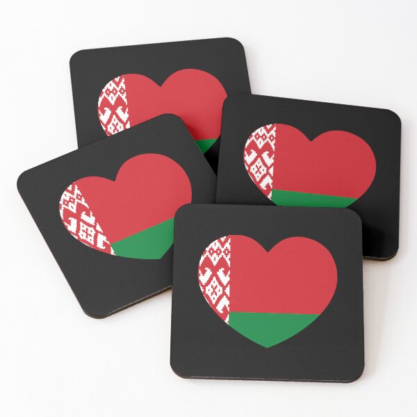 Item preview, Belarus Flag Heart BY designed and sold by shitpostee.