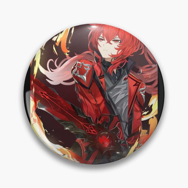 Item preview, Diluc Genshin Impact designed and sold by Inthestardust.