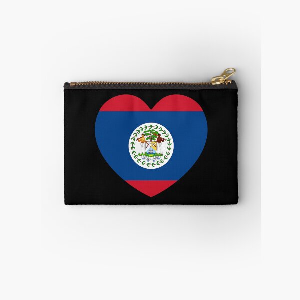 Item preview, Belize Flag Heart BZ designed and sold by shitpostee.