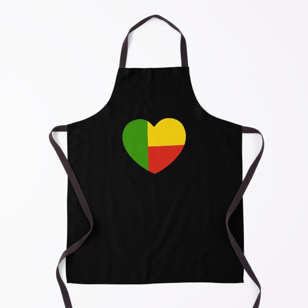 Item preview, Benin Flag Heart BJ designed and sold by shitpostee.