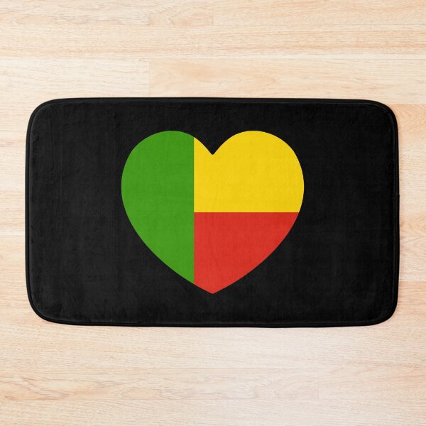 Item preview, Benin Flag Heart BJ designed and sold by shitpostee.
