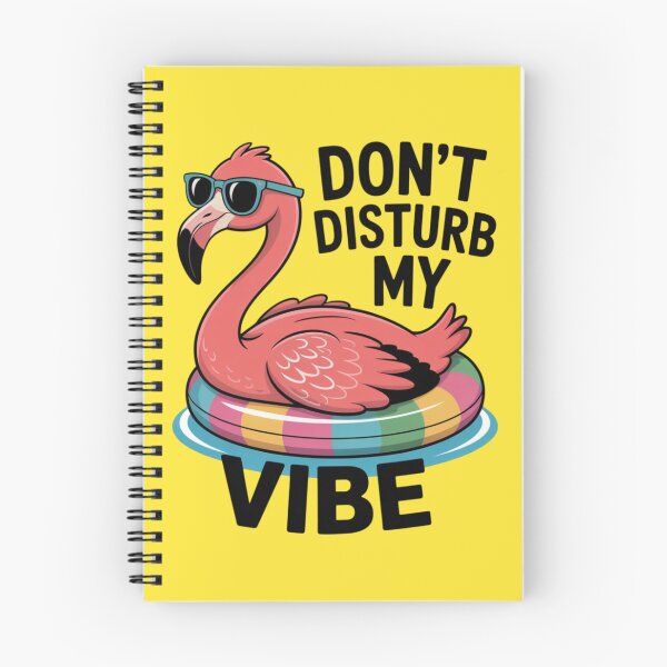 Item preview, Cool Flamingo - Don't Disturb My Vibe designed and sold by 123ks.