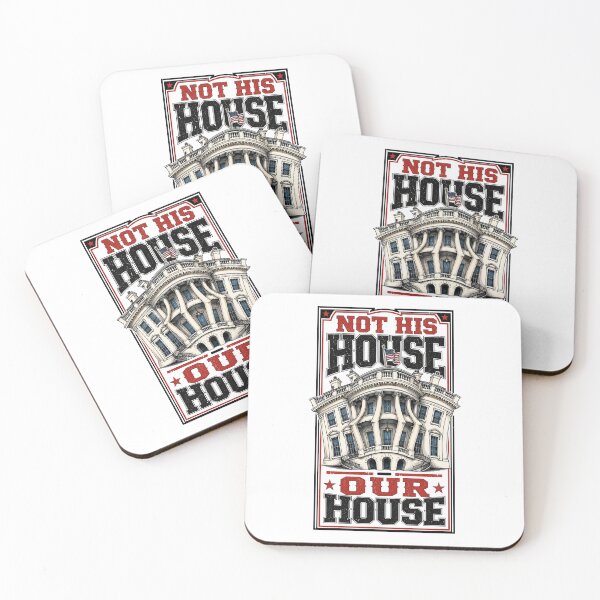 Item preview, Not His House Our House | Patriotic Civic Statement Graphic designed and sold by Wilcox PhotoArt.