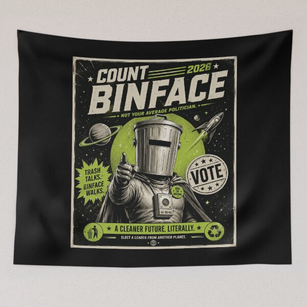 Item preview, Count Binface designed and sold by Ivanutrera.