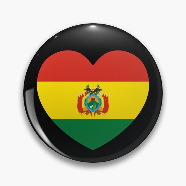 Item preview, Bolivia Flag Heart BO designed and sold by shitpostee.