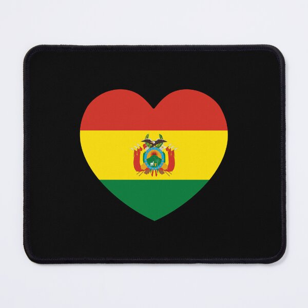 Item preview, Bolivia Flag Heart BO designed and sold by shitpostee.