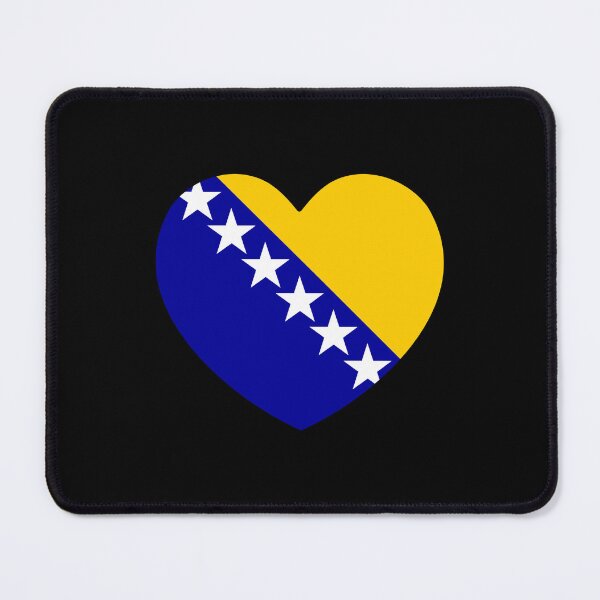 Item preview, Bosnia And Herzegovina Flag Heart BA designed and sold by shitpostee.