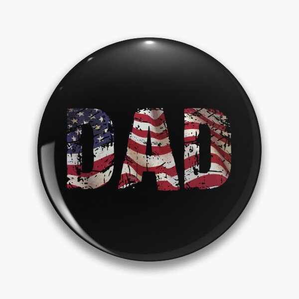 Item preview, Dad Distressed American Flag designed and sold by aponwao.