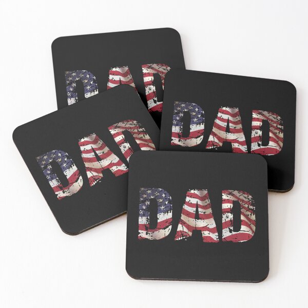 Item preview, Dad Distressed American Flag designed and sold by aponwao.