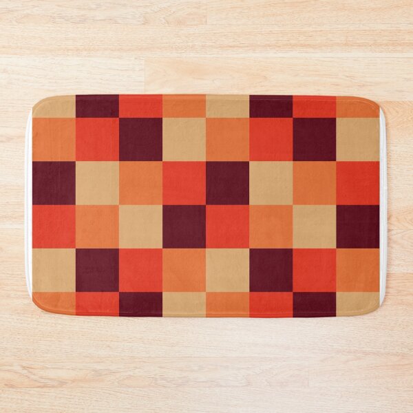 Item preview, Tonal Orange checkerboard designed and sold by StefanStudioArt.