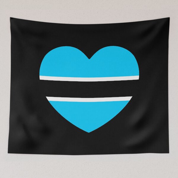 Item preview, Botswana Flag Heart BW designed and sold by shitpostee.