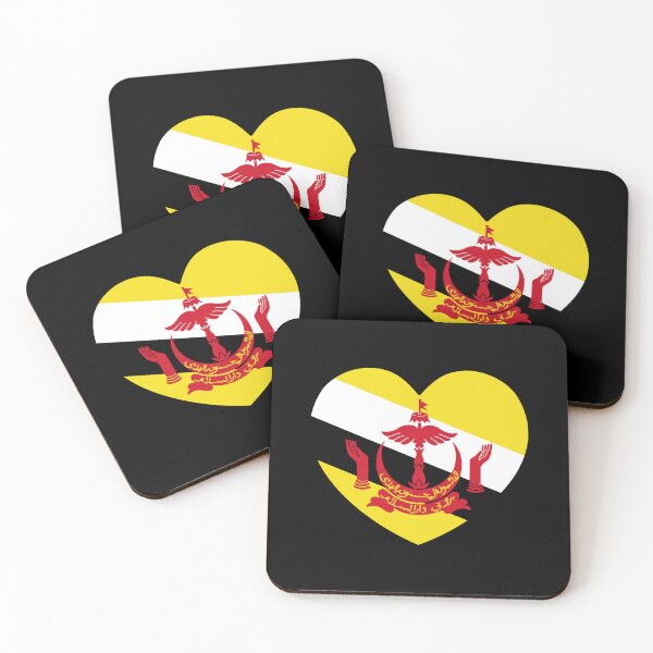 Item preview, Brunei Flag Heart BN designed and sold by shitpostee.