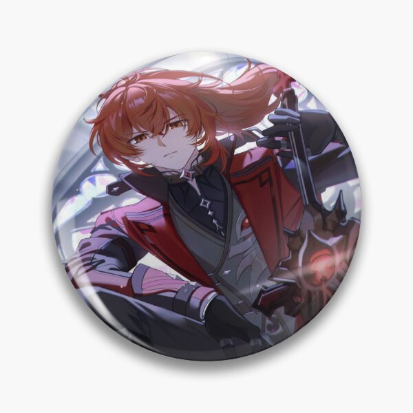 Item preview, Diluc de Genshin Impact designed and sold by Inthestardust.