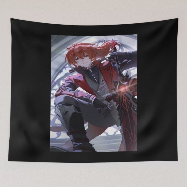 Item preview, Genshin Impact Diluc designed and sold by Inthestardust.