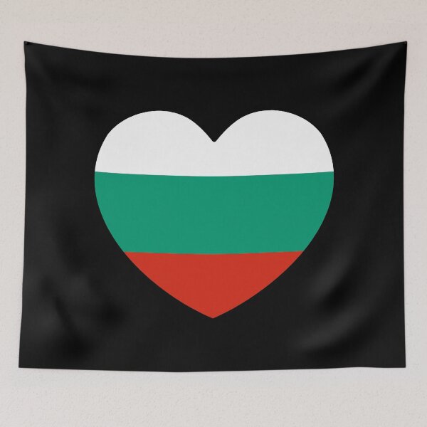 Item preview, Bulgaria Flag Heart BG designed and sold by shitpostee.