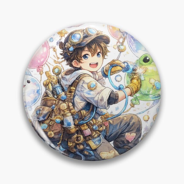 Item preview, Dream Balloon Mechanic Sticker designed and sold by blossomfun.