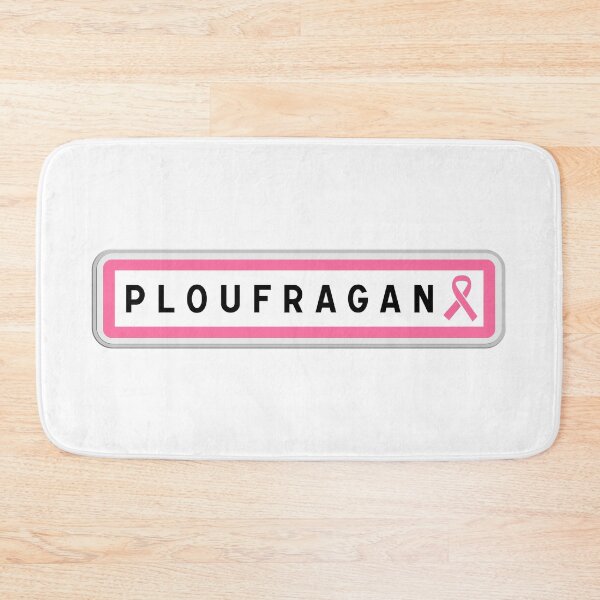 Item preview, Ploufragan Pink October sign – Côtes-d’Armor, Brittany designed and sold by Panneaux et signalisations - NPOITEVIN.